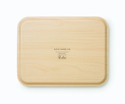 Rifle Paper Co. Marguerite Rectangular Bent Plywood Tray